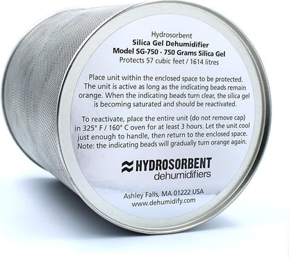 HYDROSORBENT® Silica Gel Dehumidifier Canister - Image 3
