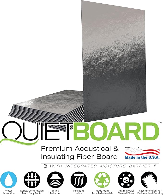 QuietBoard Underlayment – 15 Panels, 90 sq ft - Image 4