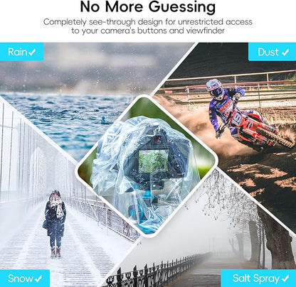 DSLR Camera Rain Cover JJC Rain Coat Sleeve Protector - Image 4
