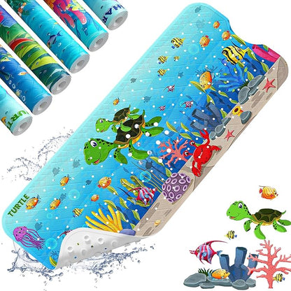 XIYUNTE Baby Bath Mat for Tub Non Slip Kids Bath Mat by XIYUNTE