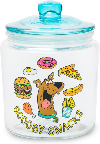 Silver Buffalo Scooby Doo Scooby Snacks Glass Cookie Snack Candy Jar by SilverBuffalo