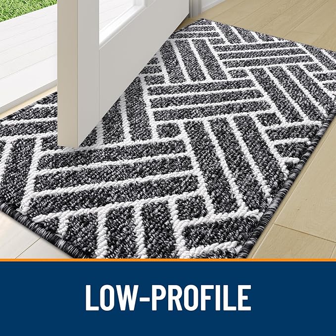 OLANLY Large Indoor Door Mat, 59x35 Inch, Dirt Resistant and Absorbent - Image 4