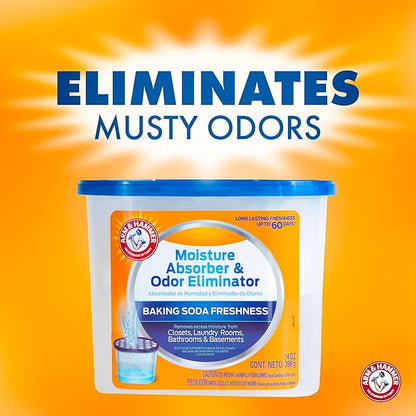 Arm & Hammer Fragrance Free Refillable Moisture Absorber and Odor Eliminator 14 - Image 3