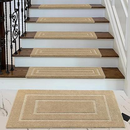 PURE ERA Carpet Stair Tread Landing Mat Tape Free Self Adhesive Non Slip Skid - Image 2