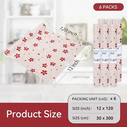 FIFTY FEET 12"x120" Non-Adhesive Shelf Liner - Image 5