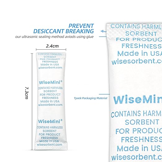100pcs 5 Gram Food Safe Desiccant Packs, Premium Silica Gel Packets, Desiccant - Image 3