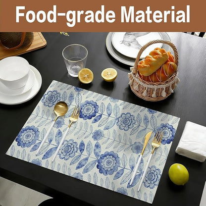 Drawer and Shelf Liner for Kitchen Cabinets Non-Adhesive Strong Grip Floral - Image 8