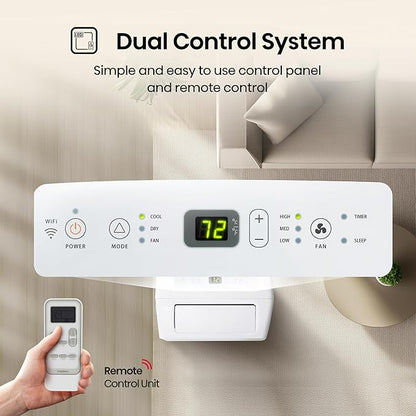 Mora Mora by Hisense Smart 7, 000 BTU, 300 BTU, 300 SF Portable AC, 3 Operating - Image 6