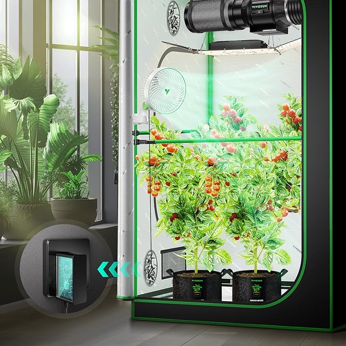 VIVOSUN AeroWave E6 Grow Tent Fan 6”, EC Motor, Smart Wifi Control, US Patented - Image 9