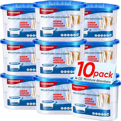 10 Pack Moisture Absorbers, 14 OZ Humidity Absorber Bucket, Moisture Absorbers by Unknown
