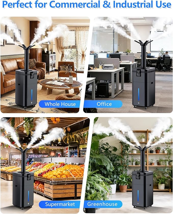 30L/7.93Gal Commercial Humidifier Large Room 4200 sq.ft, Whole House - Image 8