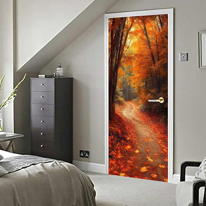 3D Door Decals Stickers, Peel Stick Wall Murals Vinyl Wallpaper Self-Adhesive - Image 6