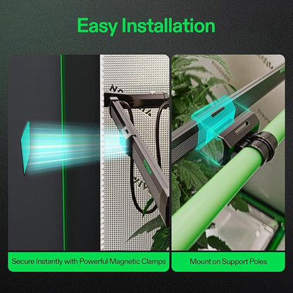 VIVOSUN Lumaray LED Grow Light Bars 16”, Full Spectrum Side Lighting - Image 6