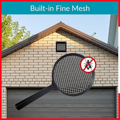 2x2 Vent Cover - Black HVAC Return Air Grille - Image 5