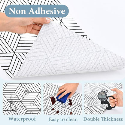 Shelf Liners for Kitchen Cabinets 12in x 30FT, Non Adhesive Cabinet Liner - Image 6