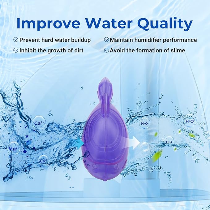 Funmit Humidifier Cleaning Fish, 12 Pack Humidifier Cleaner - Image 5