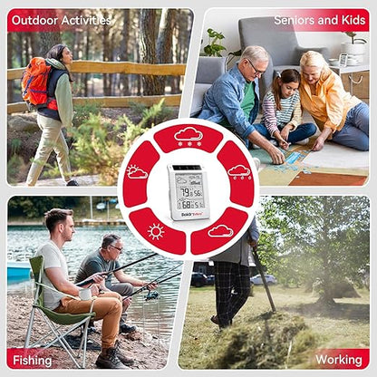 BaldrTherm Wireless Weather Station, Dual-Zone Indoor & Outdoor/Childroom Temp - Image 8