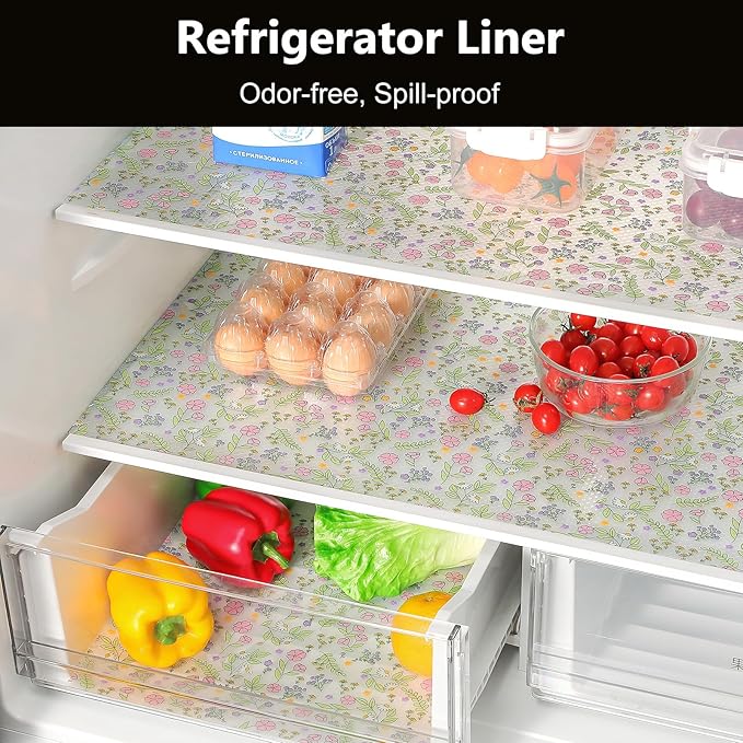 INNOLITES Shelf Liners for Kitchen Cabinets, Non-Adhesive Drawer Liner - Image 4