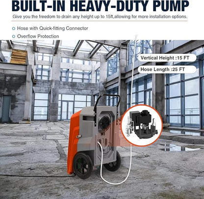 MOUNTO 180Pints LGR Industrial Dehumidifier - Image 3