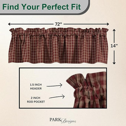Park Designs Farmhouse Kitchen Valances - Image 3