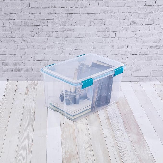 54 Quart Clear Storage Bin - Image 3
