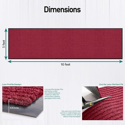 MaxMat® Extra Large Commercial Door Mat, Rubber Border Heavy Duty Door Mat - Image 2