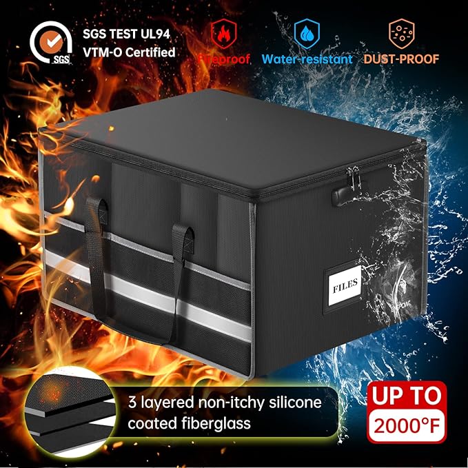 ENGPOW Fireproof Document Box - Image 5