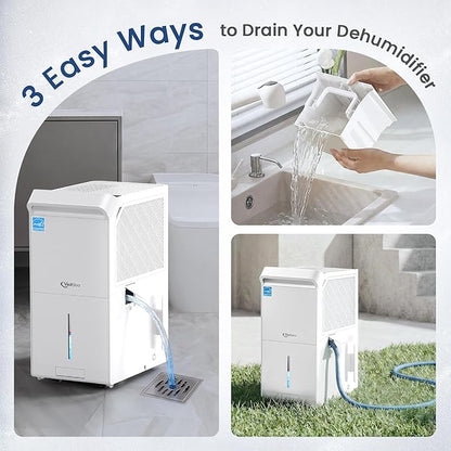 6, 000 Sq.Ft Most Efficient Energy Star 2025 Dehumidifier, Vellgoo Max 140 - Image 5