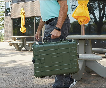 Strongway 20In. Plastic Waterproof Storage Case, Model# Mj-6060_Grn - Image 9