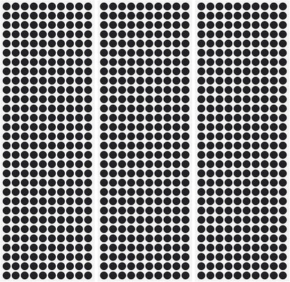 735pcs Small Felt Furniture Pads, Self-Adhesive EVA Foam Dot Circles, Round by Unknown