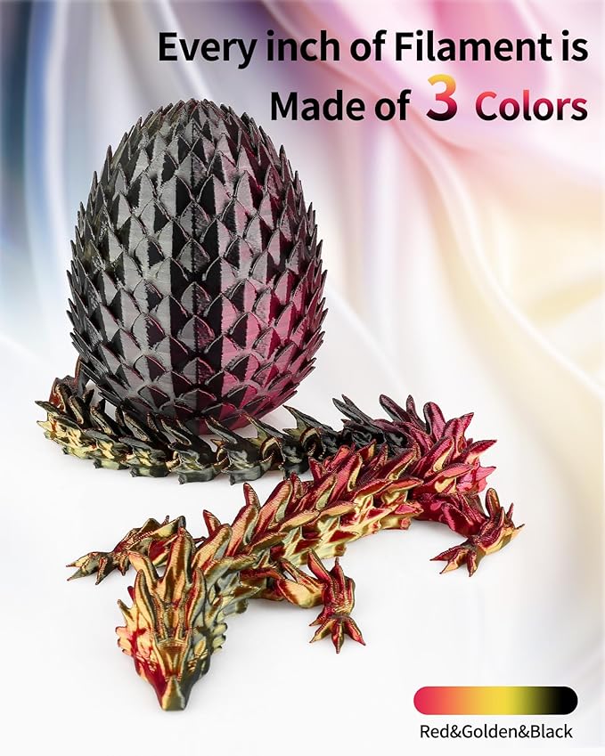 LANDU Silk Tri-Color PLA Filament 1.75mm 1Kg, Triple Color Silk PLA Filament - Image 2