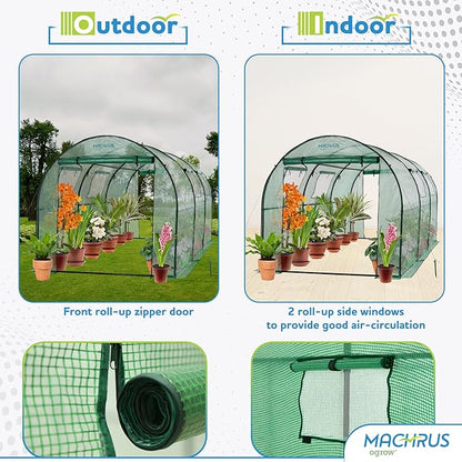 Ogrow® Deluxe Walk-in Tunnel Greenhouse - Image 5