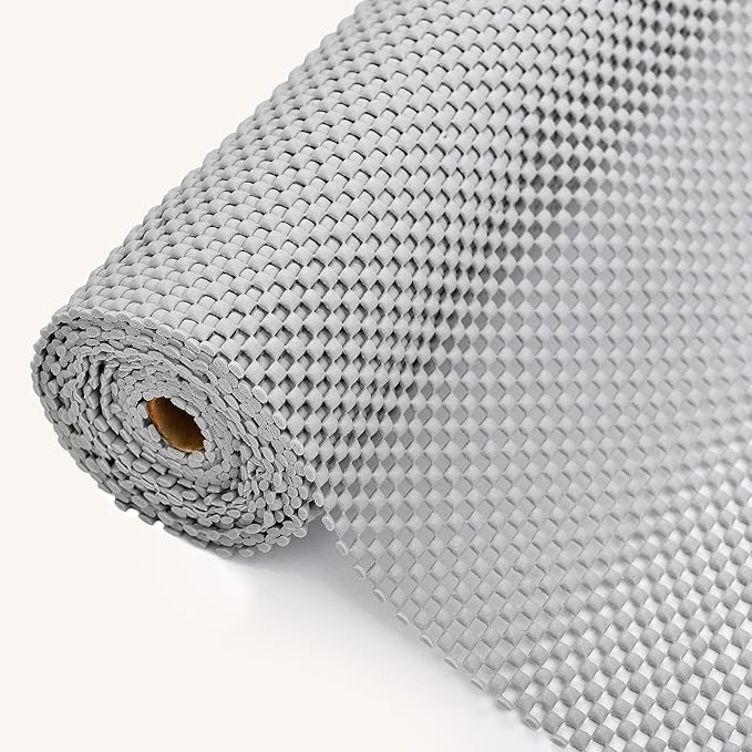 Drawer and Shelf Liner for Kitchen Cabinet: 23.6 in X 20 Ft Non Slip Waterproof by Kimhan
