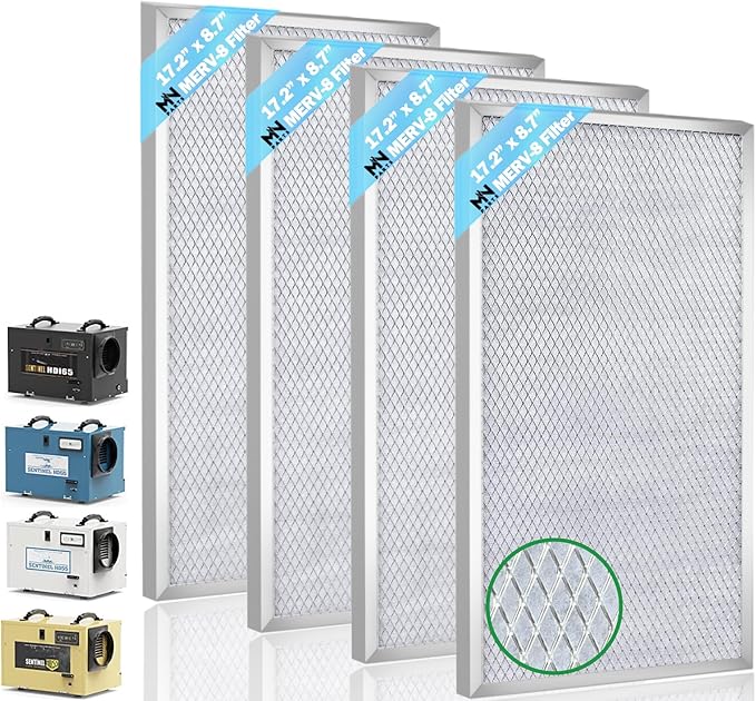 MERV 8 Filter Dehumidifier Filter Replacement Sentinel HD55 HDi65 17.2'' x by Unknown