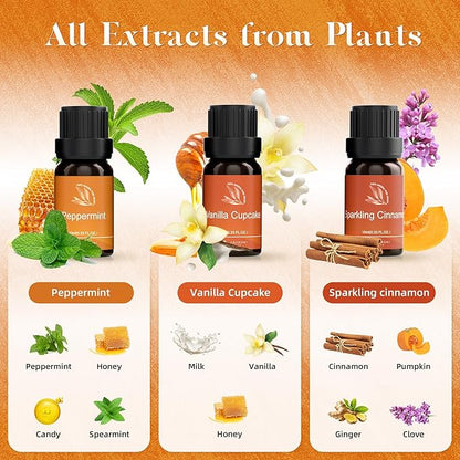 ASAKUKI Essential Oils for Diffusers for Home, Fragrance Oil for Candle Making - Image 2