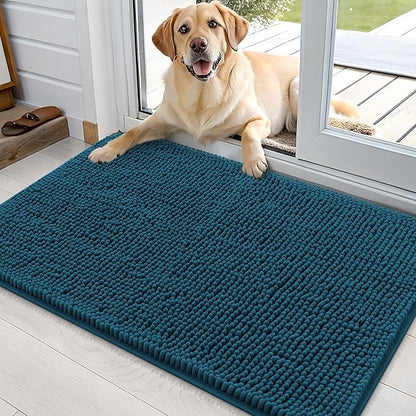 OLANLY Dog Door Mat for Muddy Paws 35x24, Absorbs Moisture and Dirt, Absorbent by OLANLY