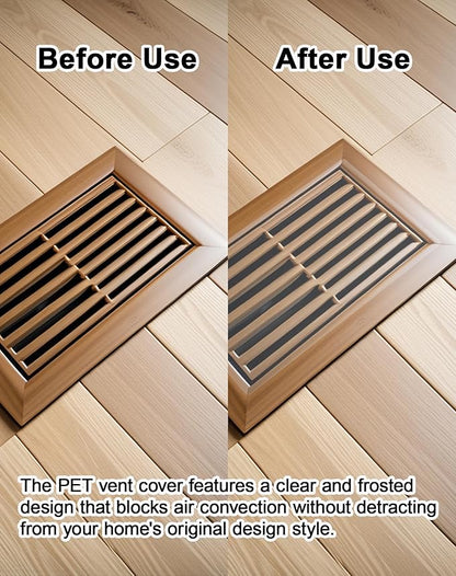 4 Pack PET Vent Covers with Nano Adhesive, 5.5" X 12" - Image 4