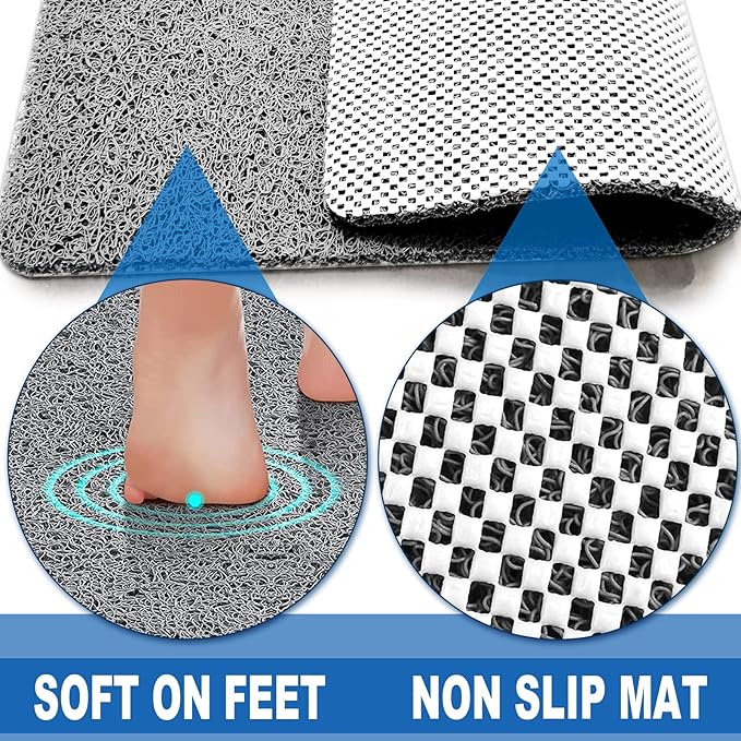 Shower Mats Non Slip, 16x36'' Long Bathtub Mat Non-Slip - Image 3