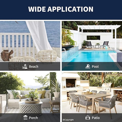 Outdoor Indoor Curtains W52 x L108 - Image 7