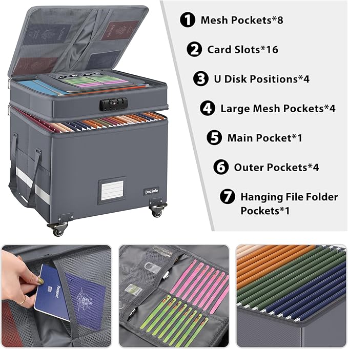 DocSafe Fireproof Document Box - Image 2