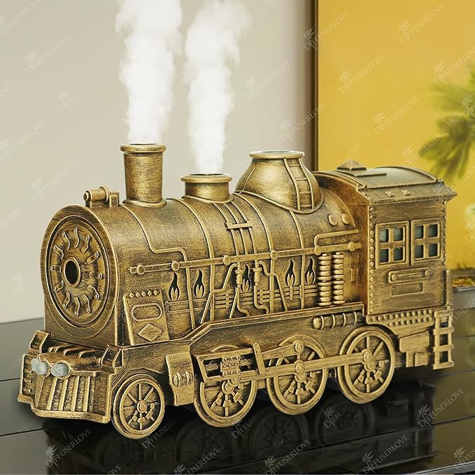 Diffuserlove Essential Oil Diffuser 300ML Train Cool Mist Humidifier Quiet by Diffuserlove