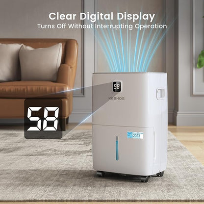 Kesnos 80 Pints Energy Star Dehumidifier - Image 5