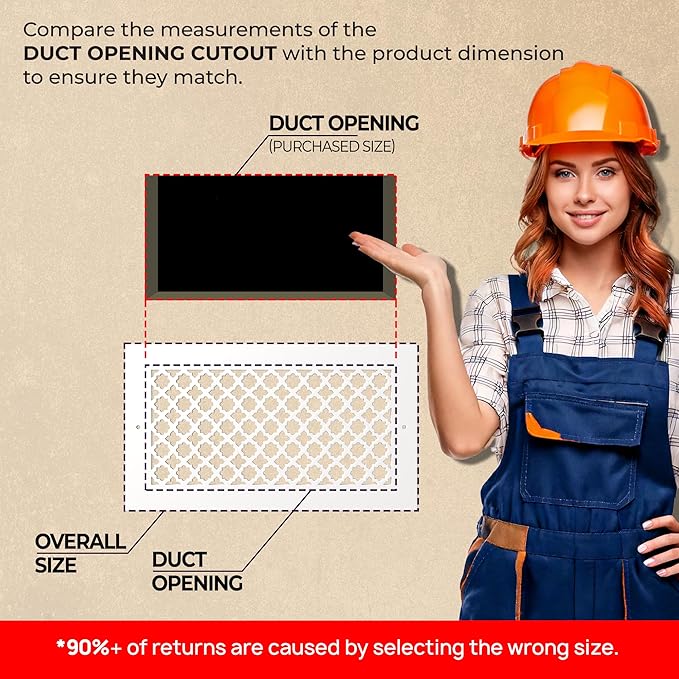 SABA Home Decor Air Vent Cover Grille - Image 6