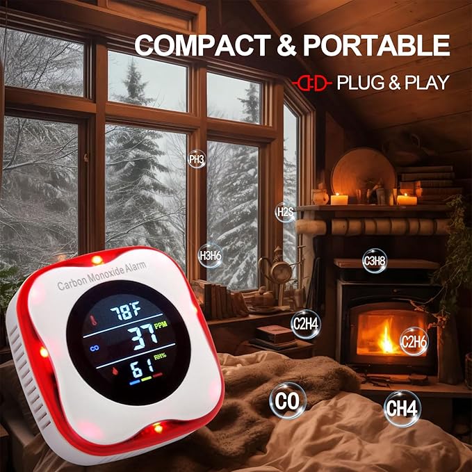 Plug-in Carbon Monoxide Detector - Image 7