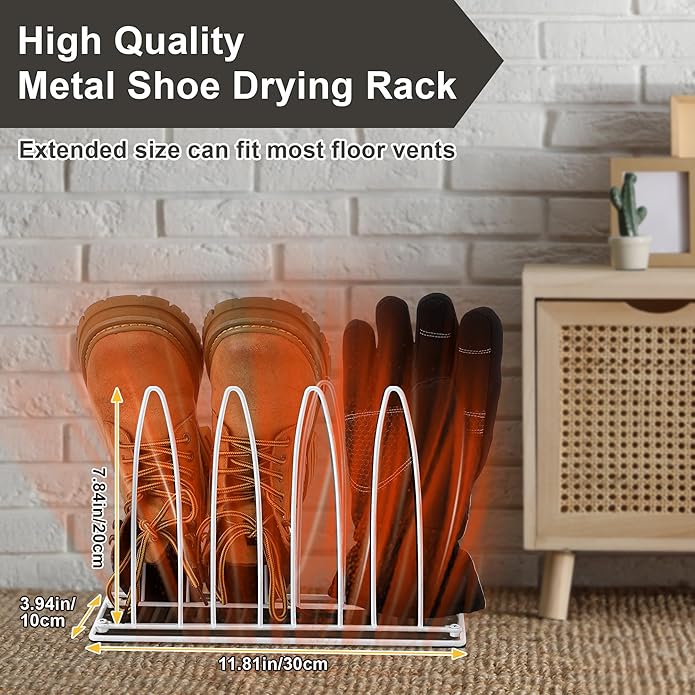 Metal Shoe Drying Rack, and Glove Drying Rack, Dryer Racks - Image 2