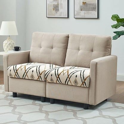 Fuloon Sofa Cushion Covers, Stretch Printed Seat Cushion Cover Couch Seat - Image 9