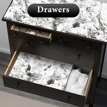 Drawer and Shelf Liner for Kitchen Cabinet: 12 in X 30 Ft Non Slip Waterproof - Image 3