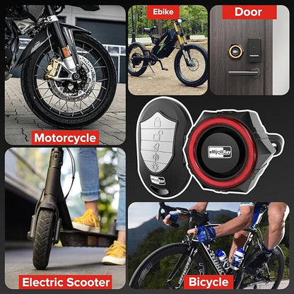 Bike Alarm, 110dB Loud Waterproof Wireless E-Bike Alarm - Image 6