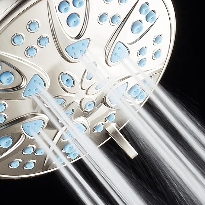 AquaDance Antimicrobial – Anti-Clog High-Pressure 6-Setting Head - Image 3