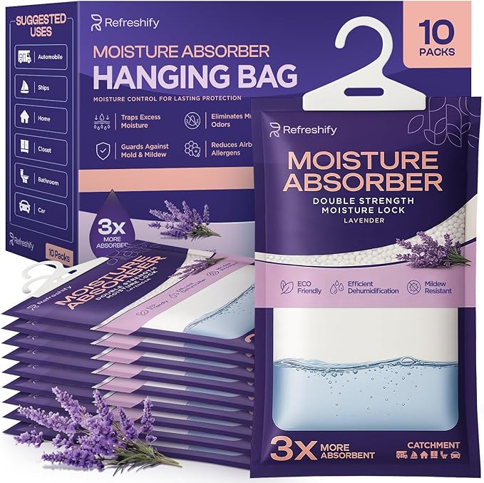 Moisture Absorbers and Humidity Absorber Bags by AllSettHealth